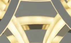 Meisterleuchten LED-Deckenleuchte, chrom