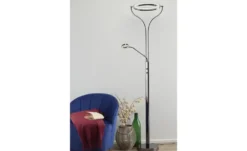 Meisterleuchten LED-Deckenfluter, 2-flammig, schwarz/chrom