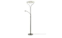 Meisterleuchten LED-Deckenfluter, 2-flammig, schwarz/chrom