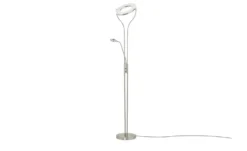 Meisterleuchten LED-Deckenfluter, 2-flammig Chrom