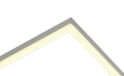 Meisterleuchten LED-Deckenleuchte, 2-flammig chrom mit Fernbedienung