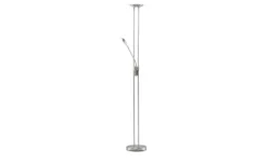 Meisterleuchten LED-Deckenfluter, 2-flammig, Nickel matt