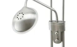 Meisterleuchten LED-Deckenfluter, 2-flammig, Nickel matt