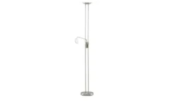 Meisterleuchten LED-Deckenfluter, 2-flammig, Nickel matt