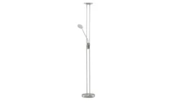 Meisterleuchten LED-Deckenfluter, 2-flammig, Nickel matt