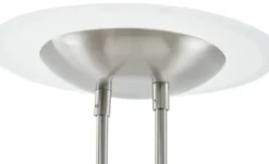 Meisterleuchten LED-Deckenfluter, 2-flammig, Nickel matt