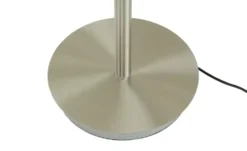 Meisterleuchten LED-Deckenfluter, 3-flammig, Nickel-matt/ chrom