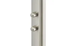 Meisterleuchten LED-Deckenfluter, 2-flammig, Chrom