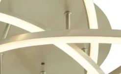 Meisterleuchten LED-Deckenleuchte, Nickel-matt