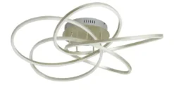 Meisterleuchten LED-Deckenleuchte, Nickel-matt