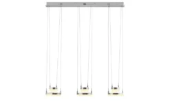 Meisterleuchten LED-Pendelleuchte, 6-flammig, nickel matt