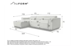 Miuform Ecksofa Flex Felix