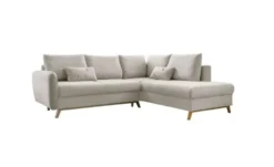 Miuform Ecksofa mit Schlaffuntkion Scandic Lagom