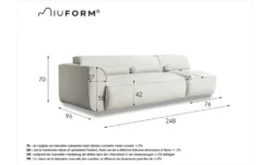 Miuform Einzelsofa modular Flex Felix