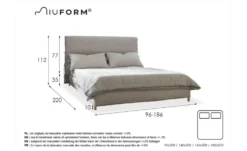 Miuform Polsterbett gemustert Sleepy Luna