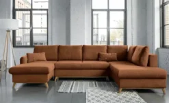 Miuform Wohnlandschaft mit Schlaffunktion Scandic Lagom
