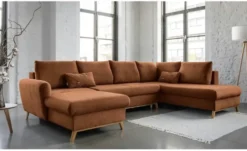 Miuform Wohnlandschaft mit Schlaffunktion Scandic Lagom