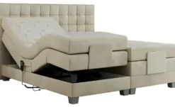Motor Boxspringbett mit Bettkasten Elektro