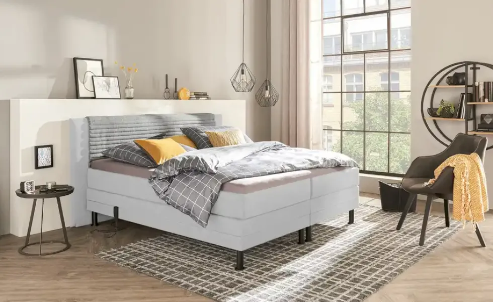 Motor-Boxspringbett Synda