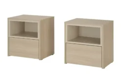 Nachtkommoden 2-er Set Villa