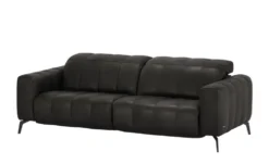 Natuzzi Editions Ledersofa mit Kopfteilverstellung Portento