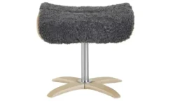 Nils Olsen Hocker aus Schaffell Balance