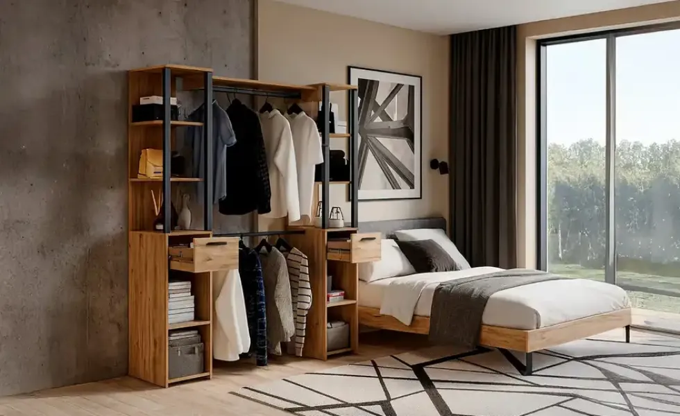 Offener Kleiderschrank Kendal