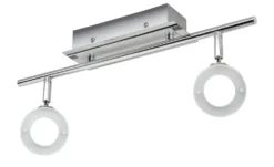 Paul Neuhaus LED- Deckenstrahler, 2-flammig, IP44