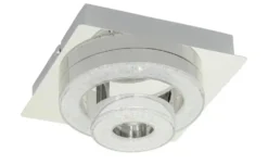 Paul Neuhaus LED-Deckenleuchte, 2-flammig, Kristall-optik