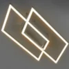 Paul Neuhaus LED-Deckenleuchte, 2-flammig, Nickel-matt