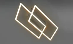 Paul Neuhaus LED-Deckenleuchte, 2-flammig, Nickel-matt