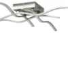 Paul Neuhaus LED-Deckenleuchte, 4-flammig, Nickel matt