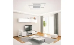 Paul Neuhaus LED-Deckenleuchte, Nickel-matt, mit Sternenhimmel