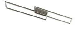 Paul Neuhaus LED-Deckenleuchte, 2-flammig, Nickel-matt