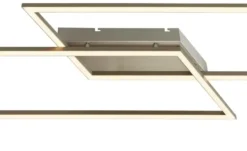Paul Neuhaus LED-Deckenleuchte, 2-flammig, Nickel-matt