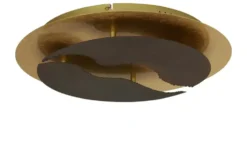 Paul Neuhaus LED-Deckenleuchte, rostfarben