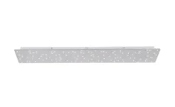 Paul Neuhaus LED-Deckenleuchte, Nickel-matt, Sternenhimmel