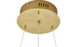 Paul Neuhaus LED-Pendelleuchte, 1-flammig, goldfarben