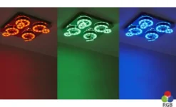 Paul Neuhaus Smart Home-Deckenleuchte, 4-flammig, chrom