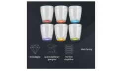 Peill+Putzler Glas, 6er-Set Colore