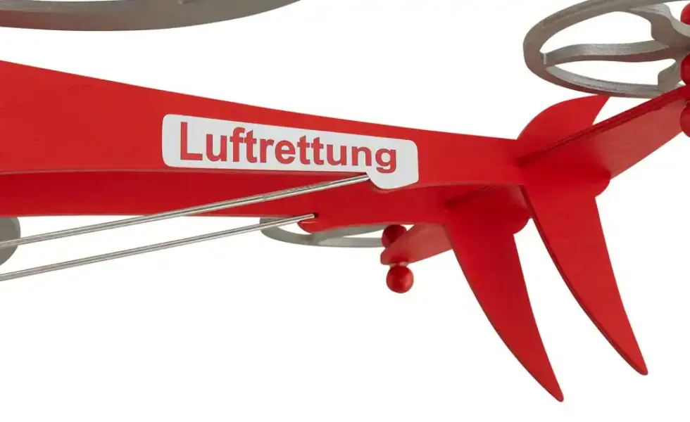 Pendelleuchte, 2-flammig, `Feuerwehr`
