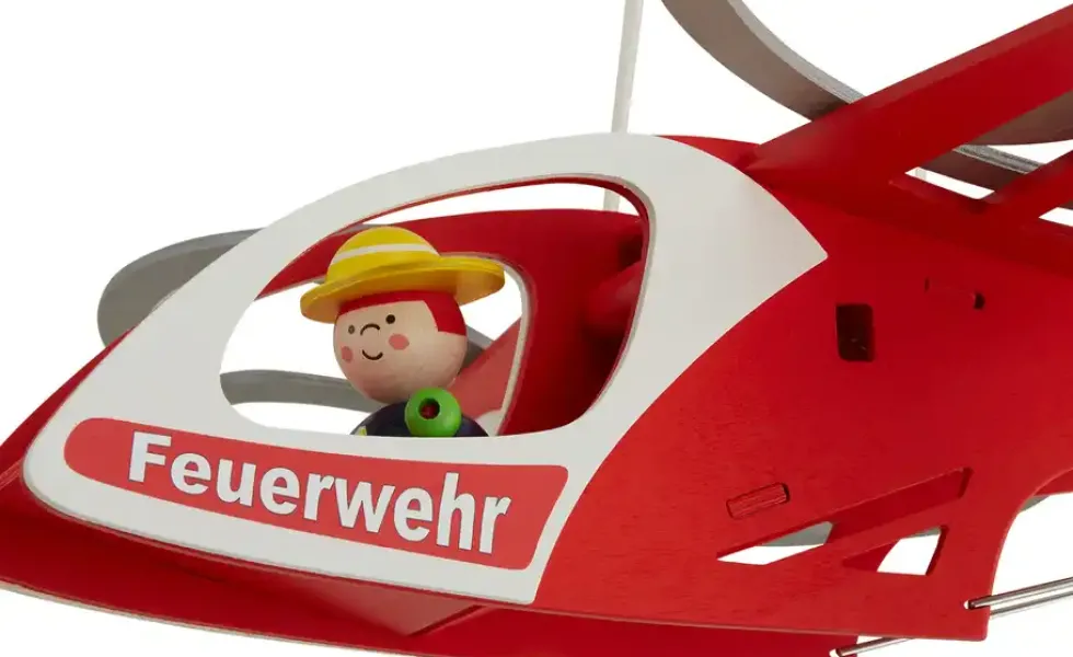 Pendelleuchte, 2-flammig, `Feuerwehr`