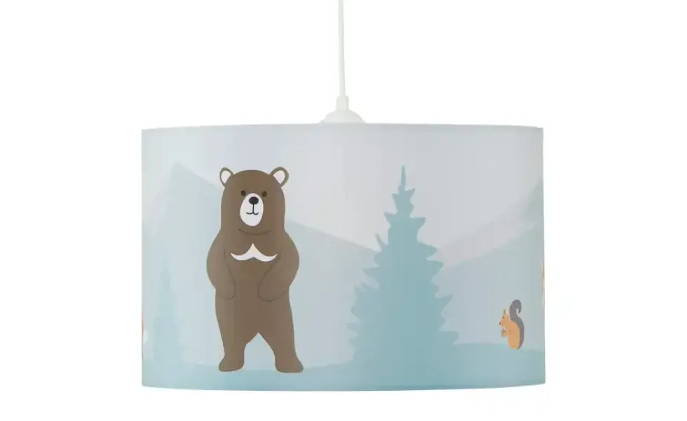 Pendelleuchte, 1-flammig, `Wald`