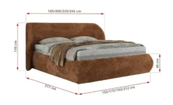 Polsterbett mit Bettkasten Caela Classic
