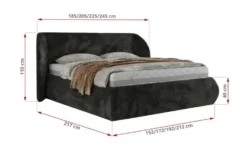 Polsterbett mit Bettkasten Caela Classic