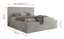 Polsterbett mit Bettkasten Tiliano Classic