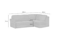 Polstermöbel Oelsa Ecksofa Luna