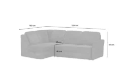 Polstermöbel Oelsa Ecksofa Luna