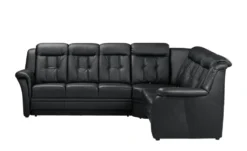 Polstermöbel Oelsa Komfort-Ecksofa aus Leder Andorra