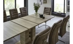 Polsterschwingstuhl 2er-Set in Leder-Optik Andrei